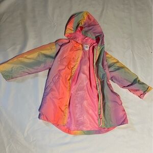 Gap kids ombré rain jacket